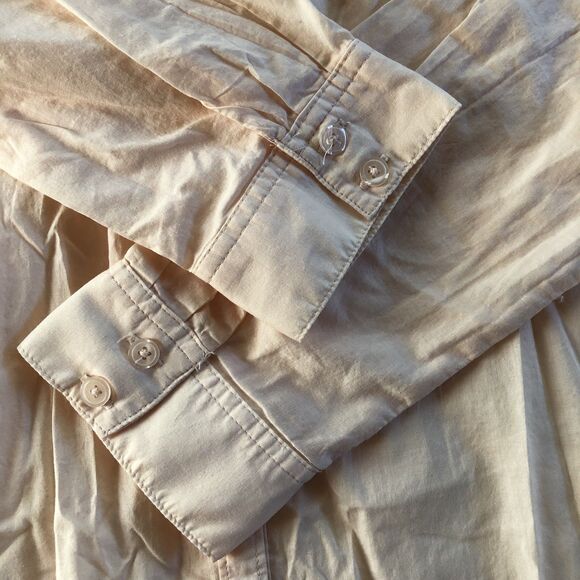 Forever 21 XX1 Women’s Button Down Blouse Peach Size Large NWT - Picture 10 of 14